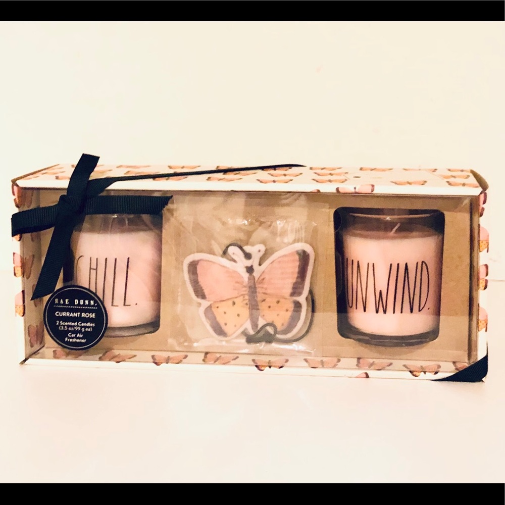Rae Dunn candle set